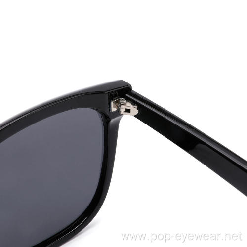 Retro Square Polarized Sunglasses Women Men Vintage Shades